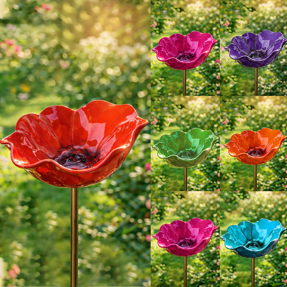 Handmade Flower Garden Stake