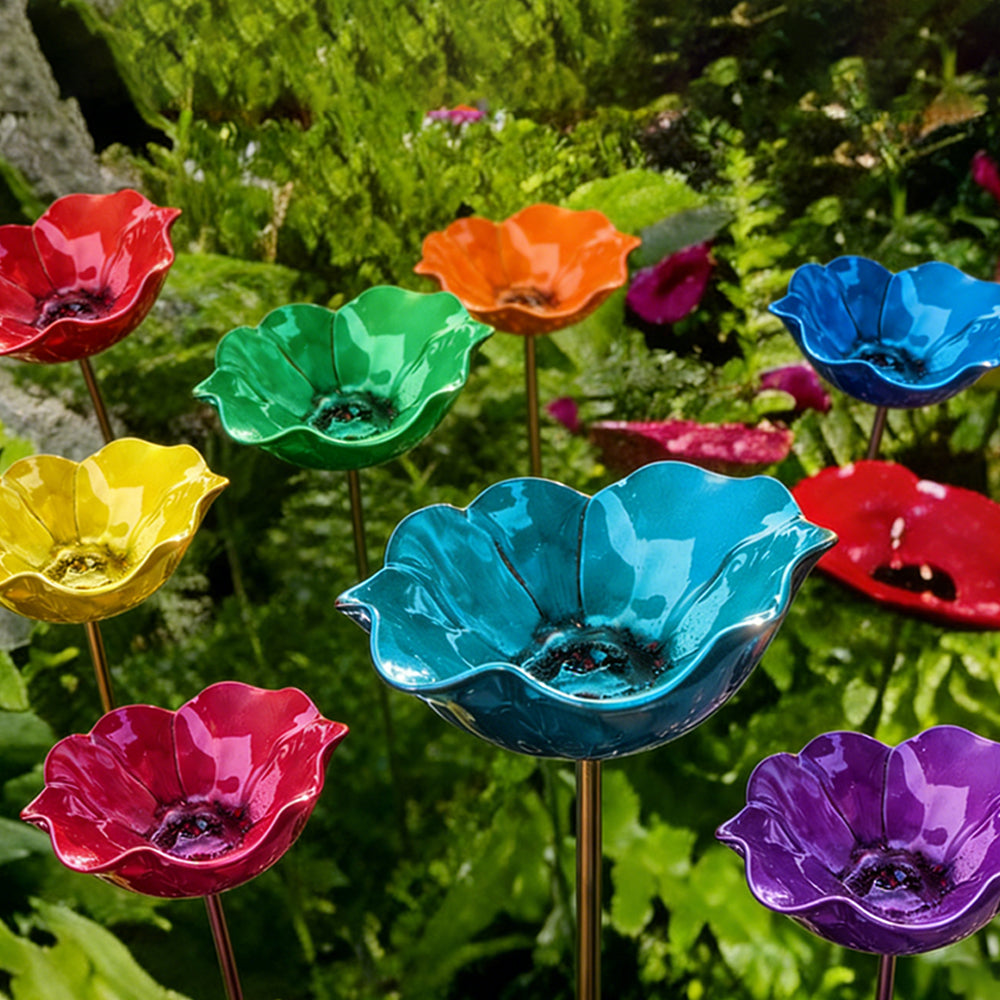 Handmade Flower Garden Stake