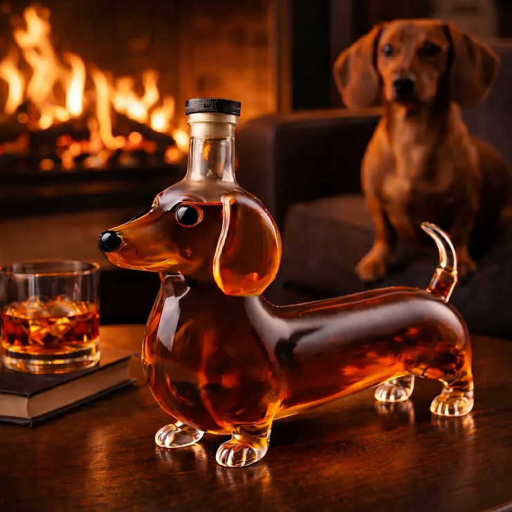 Whiskey Decanter - Dachshund Edition