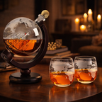 Whiskey Decanter - World Map Edition
