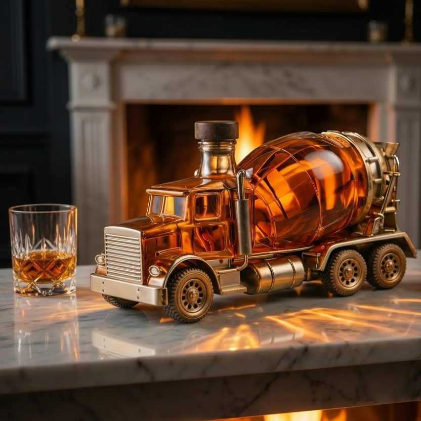 Whiskey Decanter - Truck Edition