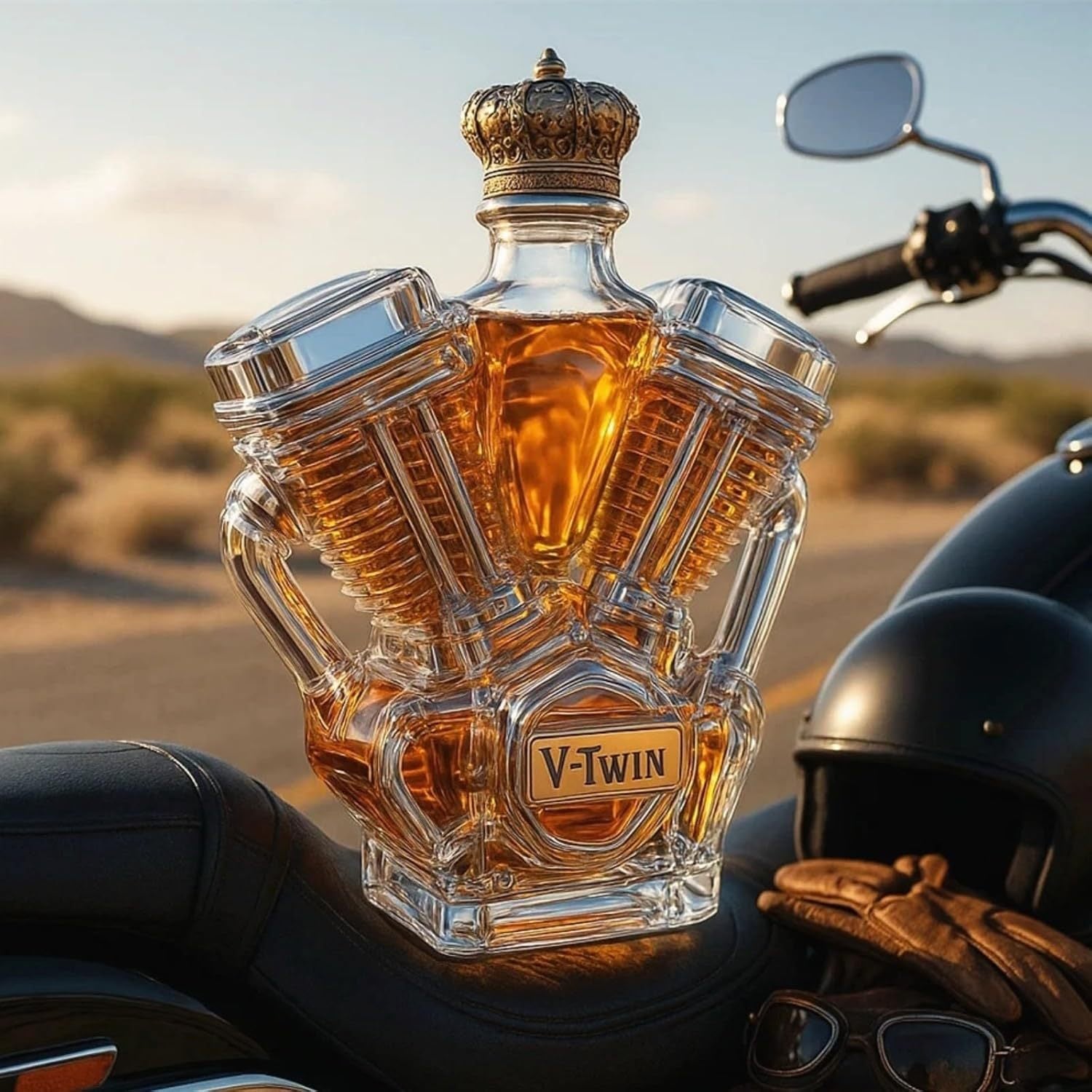 Whiskey Decanter - V8 Engine Edition