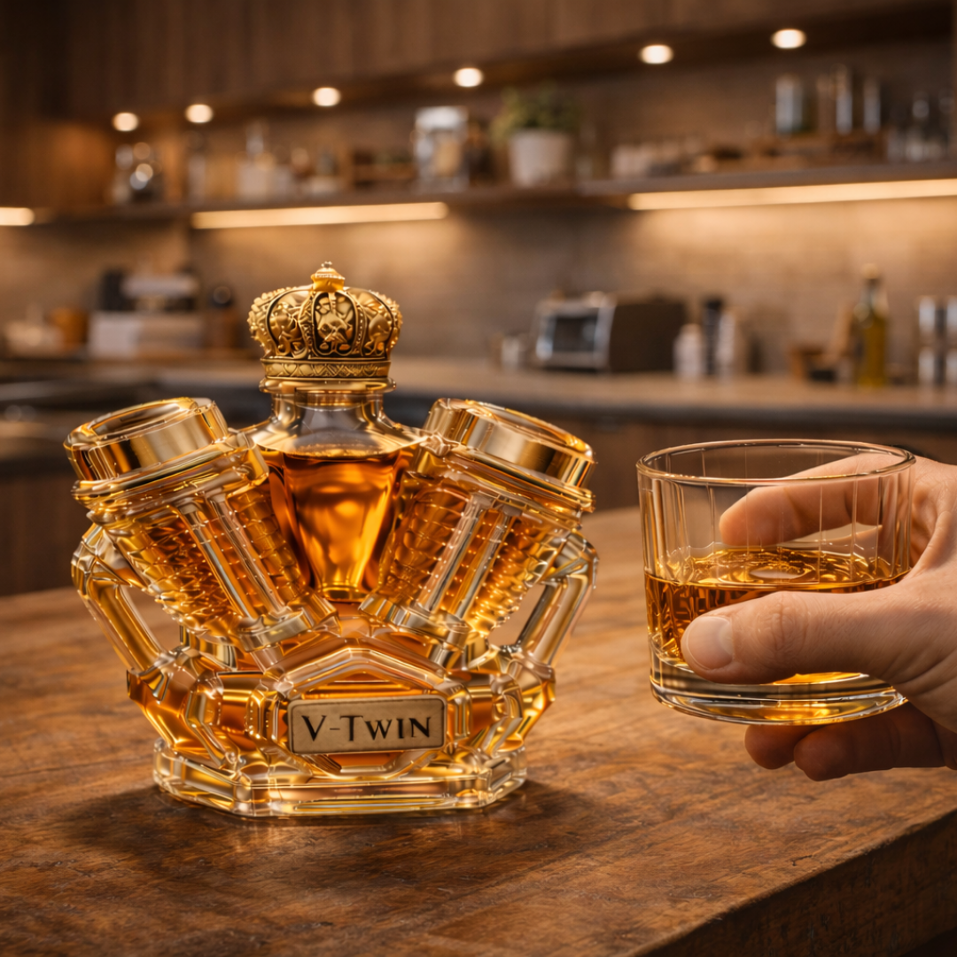 Whiskey Decanter - V8 Engine Edition