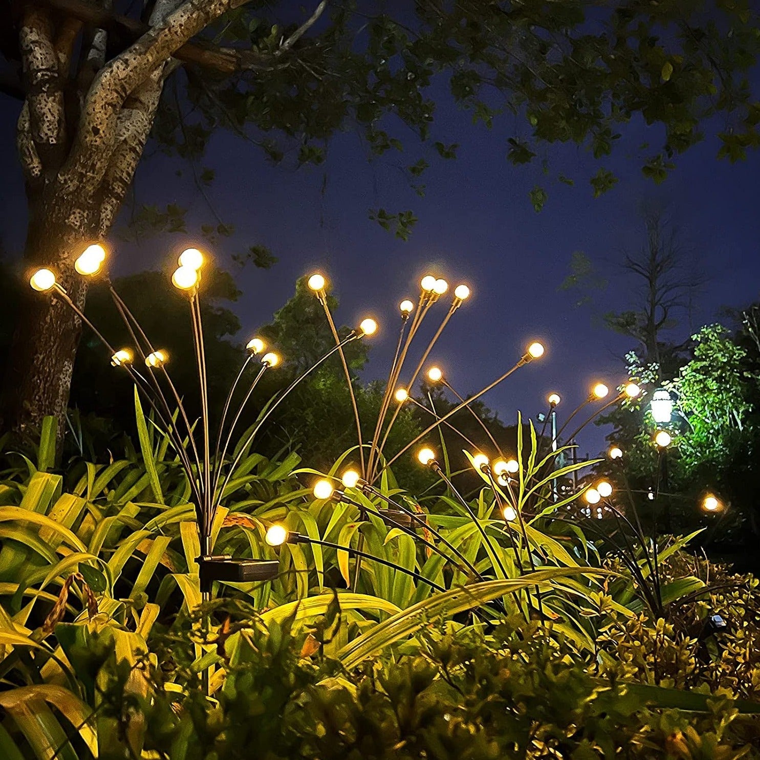 Solar Firefly Glow Lights (8 Bulbs / Set)