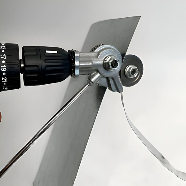 Sheet Metal Cutter Drill Attachment – Electric Metal Nibbler for Steel, Aluminum, Copper & Iron Sheets