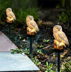 Solar Owl Garden Light | Auto On at Night & 100% Waterproof