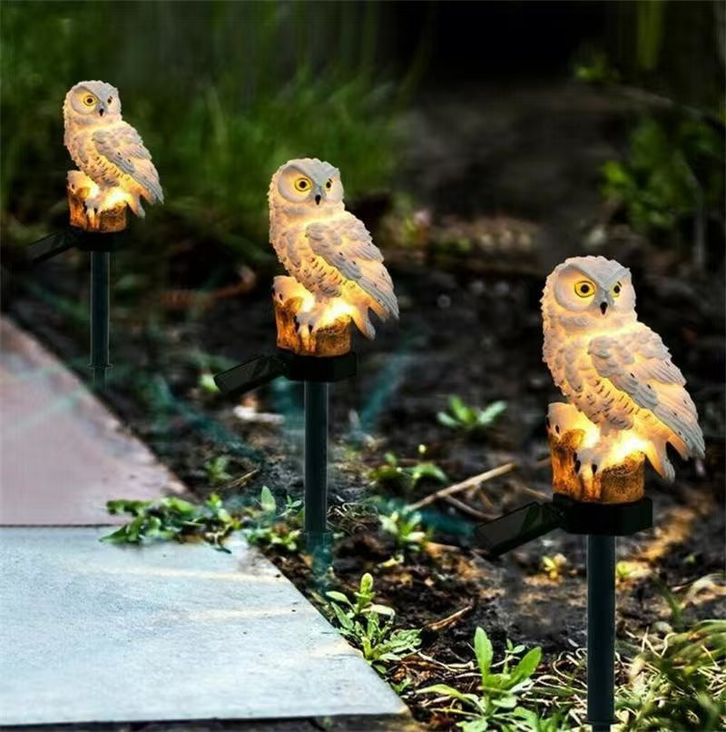 Solar Owl Garden Light | Auto On at Night & 100% Waterproof