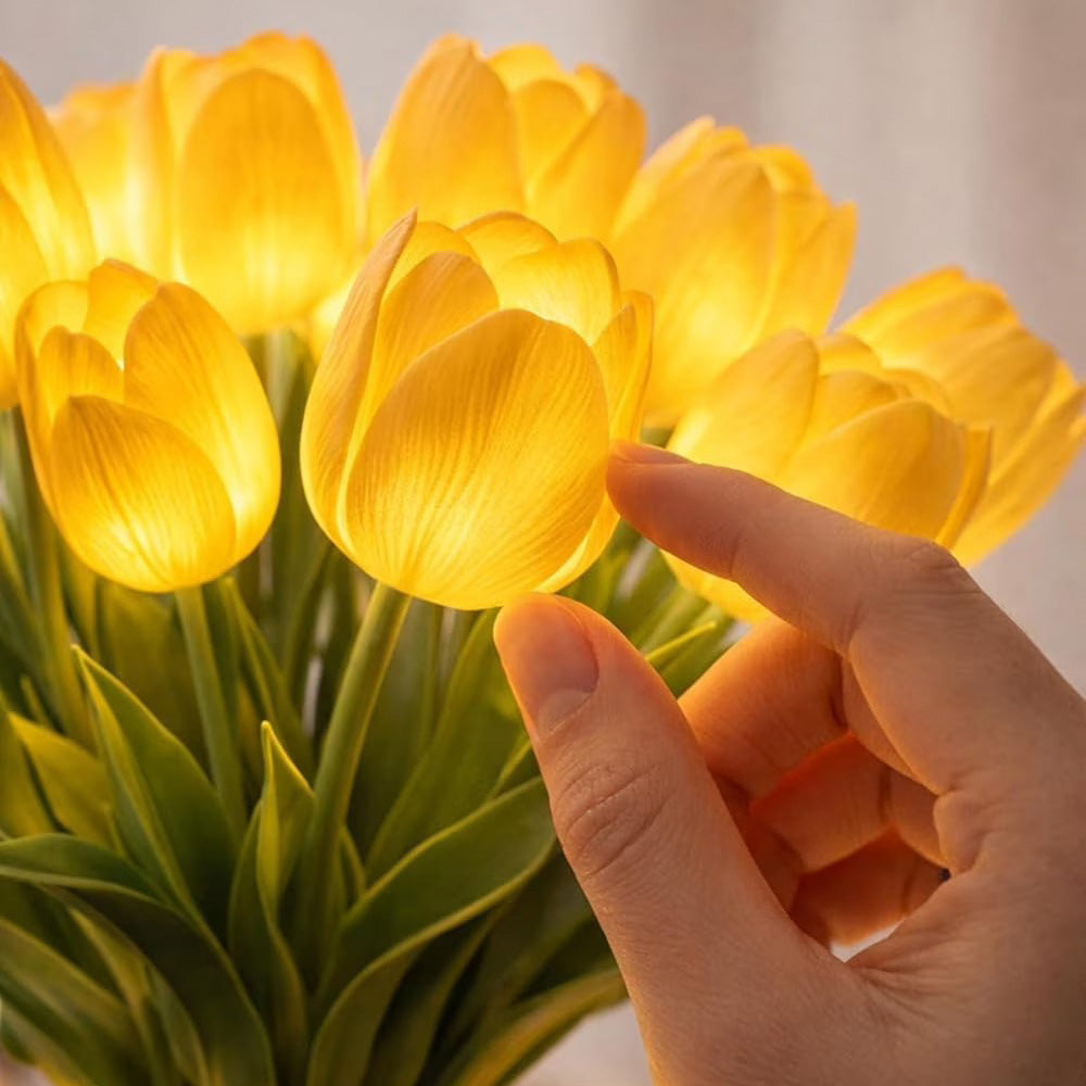 Romantic Tulip LED Flower Lamp