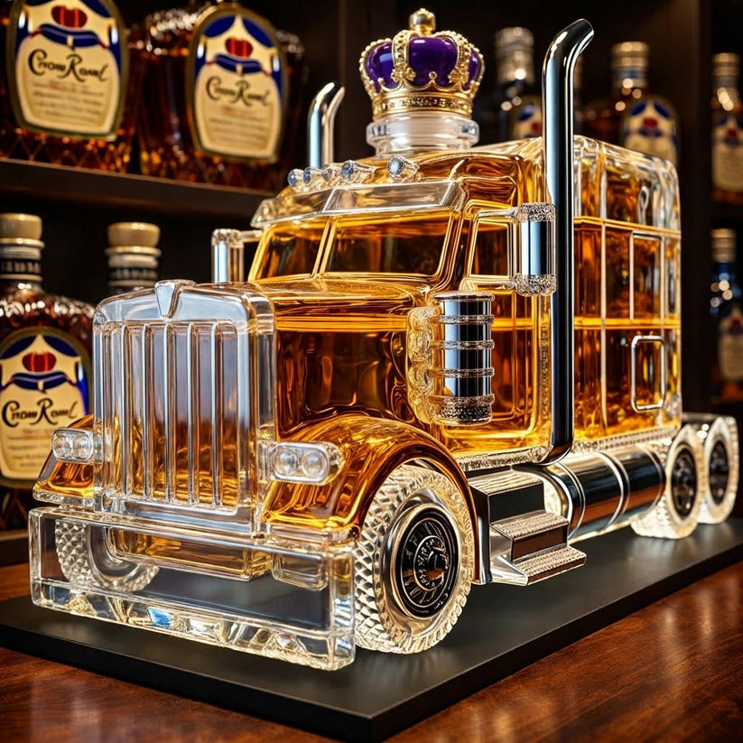 Whisky Decanter - Semi Truck