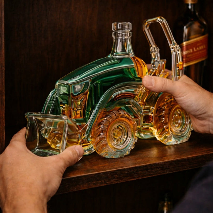 Whiskey Decanter - Tractor Edition