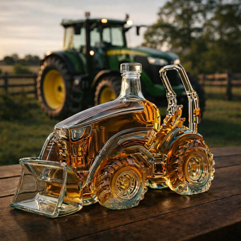 Whiskey Decanter - Tractor Edition