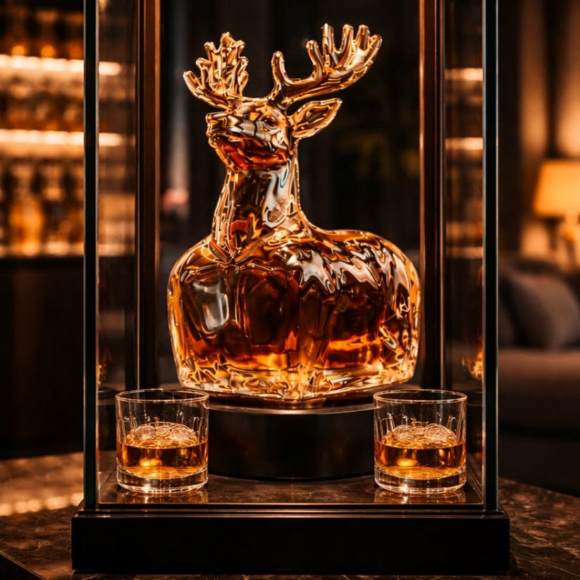 Whiskey Decanter - Reindeer Edition