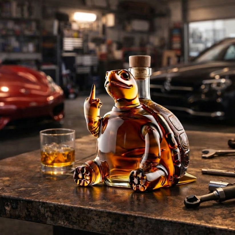 Whiskey Decanter - Tortoise Edition