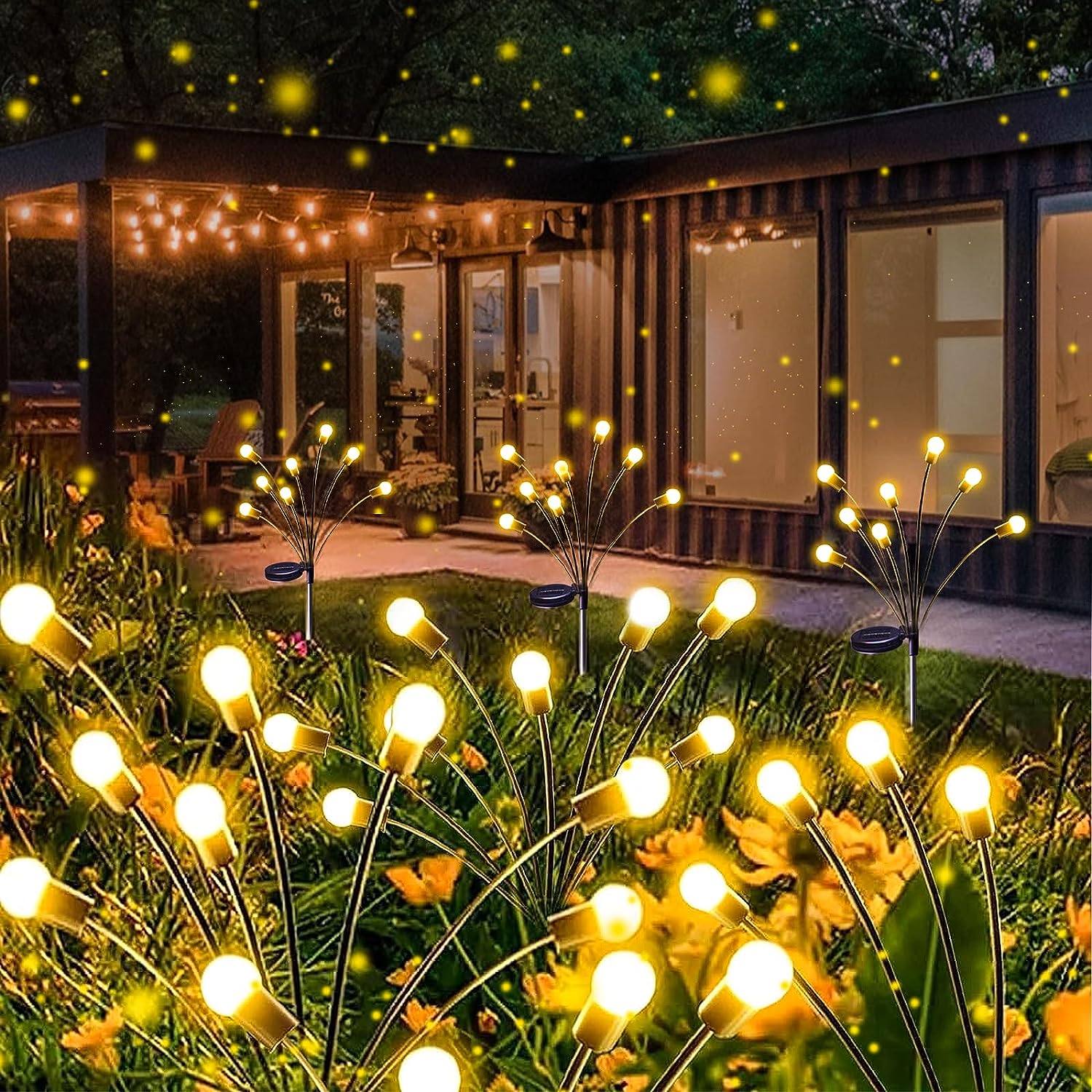 Solar Firefly Glow Lights (8 Bulbs / Set)