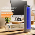 Portable Rechargeable Air Cooler – Wall-Mount Personal Cooling Fan with 3 Speeds