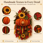 DIY Crochet Seasonal Door Hanger Kit With 6 Designs