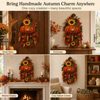 DIY Crochet Seasonal Door Hanger Kit With 6 Designs