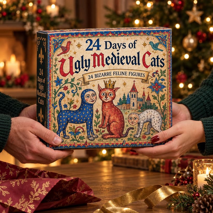 Ugly Medieval Cats 24-Day Advent Calendar 2026
