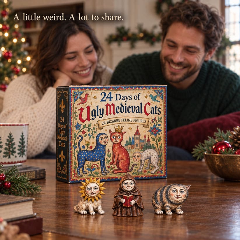 Ugly Medieval Cats 24-Day Advent Calendar 2026