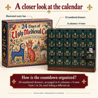 Ugly Medieval Cats 24-Day Advent Calendar 2026