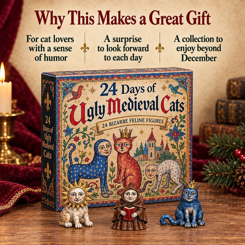 Ugly Medieval Cats 24-Day Advent Calendar 2026