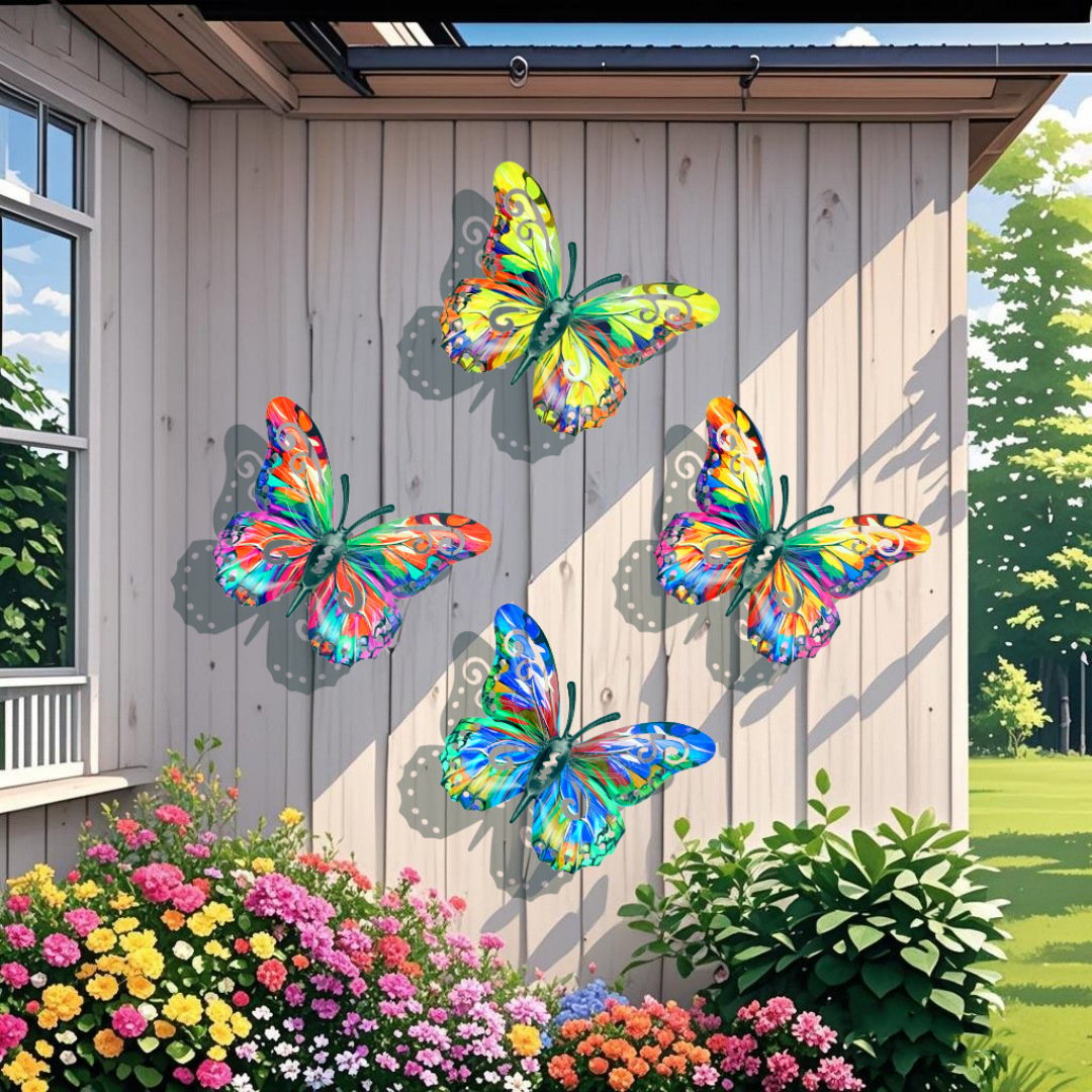 Butterfly Metal Wall Decor
