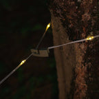 Solar 10M Camping Reel Light – Rechargeable LED String & Ambient Tent Light with Storage Reel (Warm + RGB)