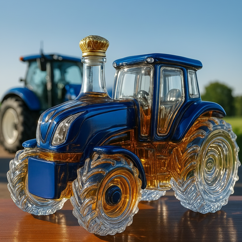 Whiskey Decanter - Tractor Edition