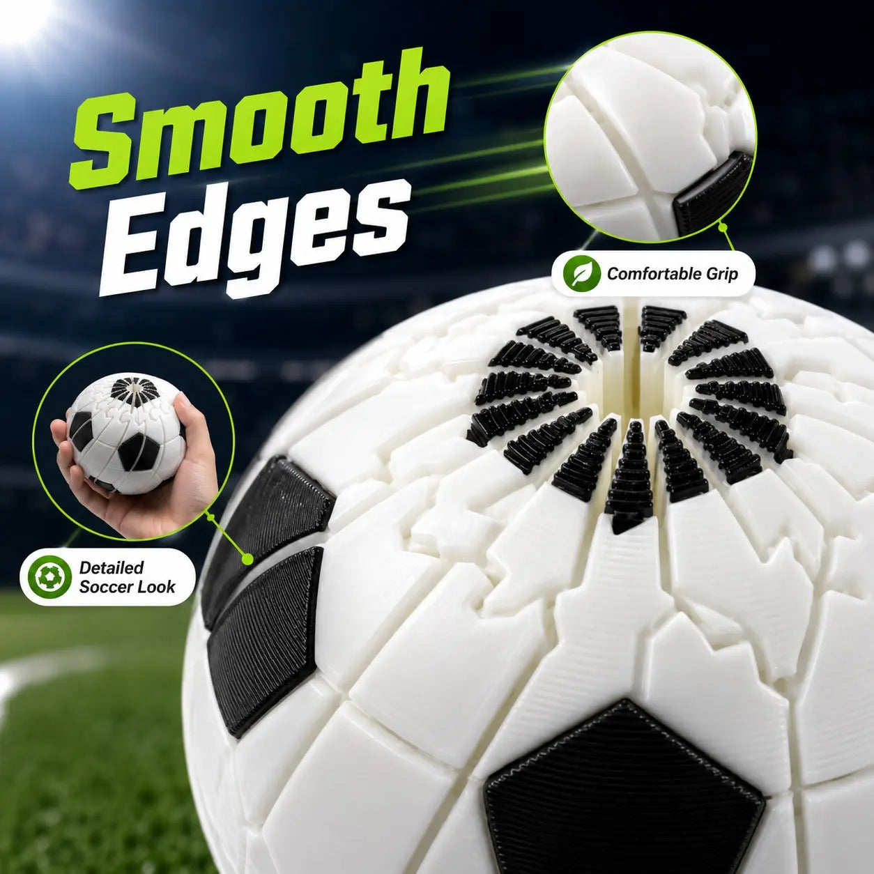 Multi-Sports Twisting Spiral Fidget Ball