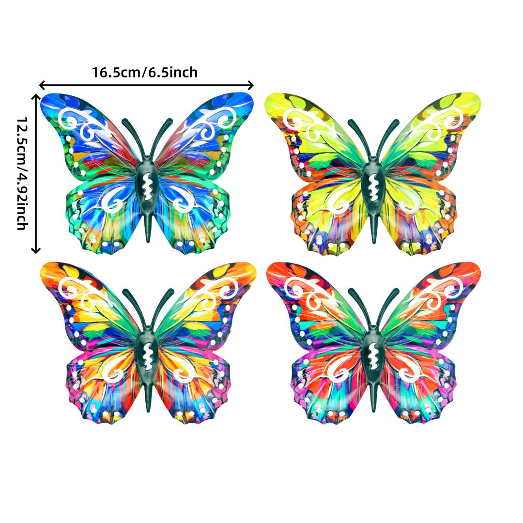 Butterfly Metal Wall Decor