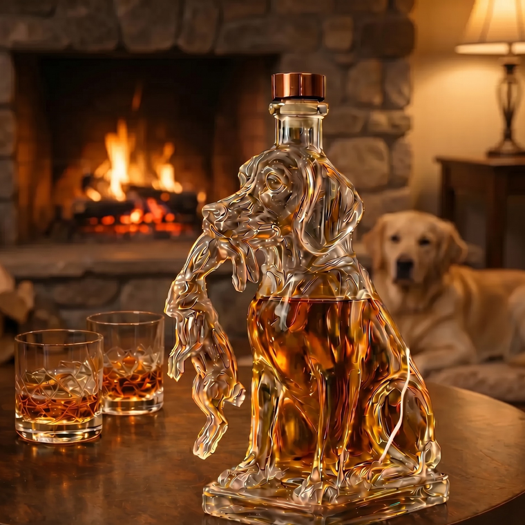 Whiskey Decanter - Dog Edition