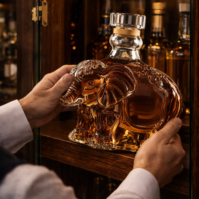Whiskey Decanter - Elephant Edition