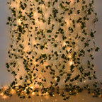 Solar Ivy Vine Fairy Lights – USB, Battery & Solar Powered LED Leaf Garland Decor
