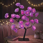 LED Rose Tree Lamp – Romantic Floral Night Light Home Decor