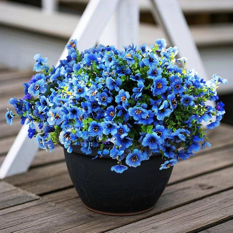 Colorful Artificial Flower Garden Stake – Weatherproof Outdoor Yard Decor