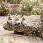 Funny Chicken Fence Decor