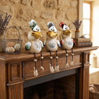 Funny Chicken Fence Decor