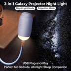 Mini Galaxy Star Projector Night Light – USB Starry Sky Ambient Lamp