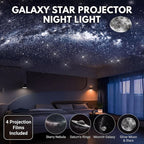 Mini Galaxy Star Projector Night Light – USB Starry Sky Ambient Lamp