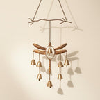 Dragonfly Wind Chime with Bells – Handcrafted Metal Garden Hanging Decor