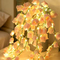 LED Lily of the Valley Garland – Romantic Artificial Flower String Lights Decor (10-Pack)