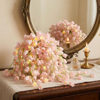 LED Lily of the Valley Garland – Romantic Artificial Flower String Lights Decor (10-Pack)