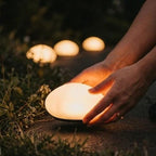 Solar Pebble Garden Lights – Stone Style LED Outdoor Landscape Decor