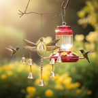 Dragonfly Wind Chime with Bells – Handcrafted Metal Garden Hanging Decor