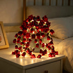 LED Lily of the Valley Garland – Romantic Artificial Flower String Lights Decor (10-Pack)