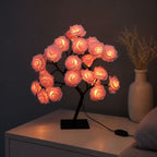 LED Rose Tree Lamp – Romantic Floral Night Light Home Decor
