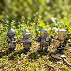 Knight Garden Gnome Statue – Medieval Fantasy Outdoor Yard Decor