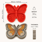 Reusable Garden Stepping Stone Mold for DIY Concrete Decor