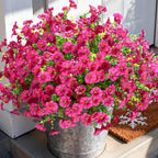 UV Resistant Artificial Petunias Flowers