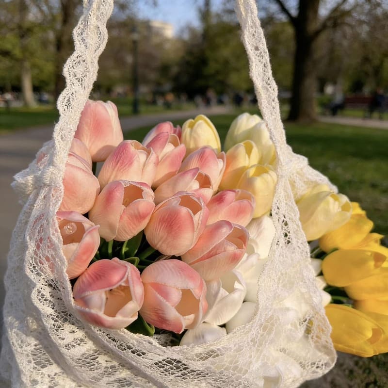 Romantische Tulpen-LED-Blumenlampe